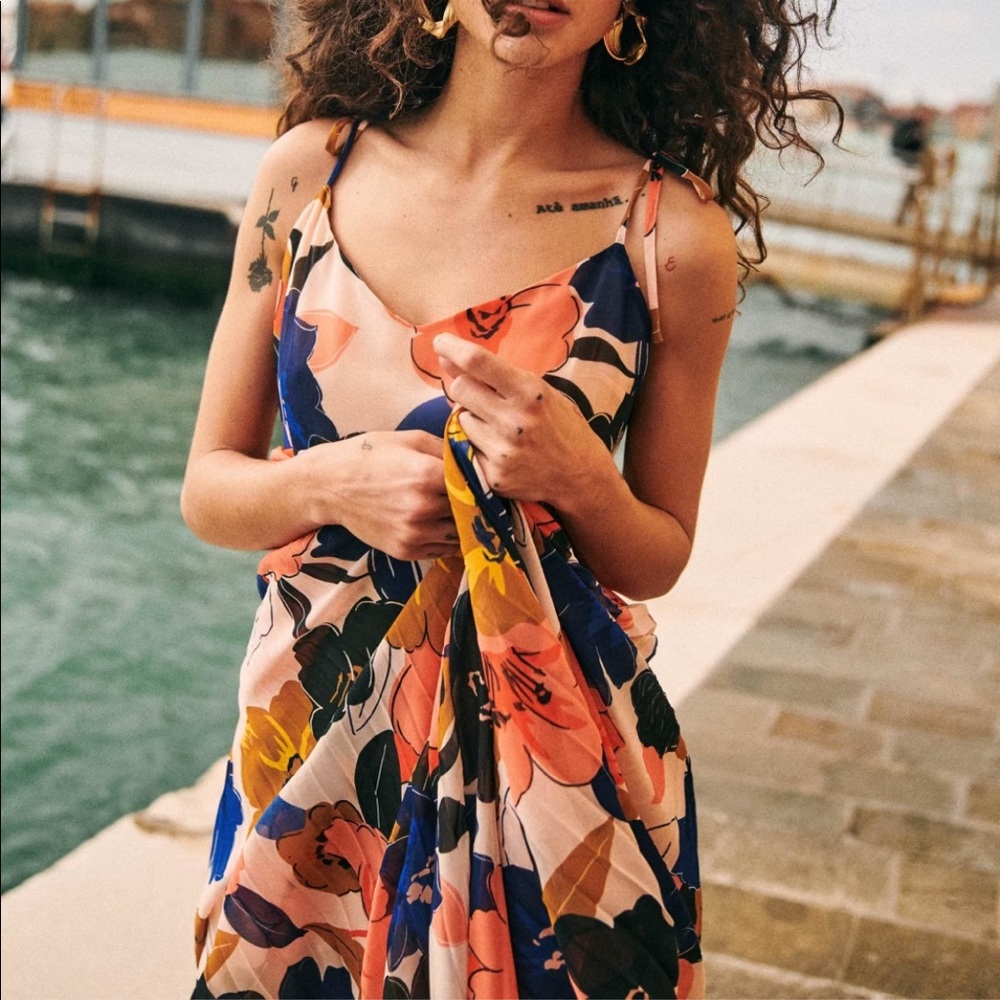 Sezane Nissa dress 36 great condition